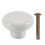 1pcs Ceramic Door Round Handles Kitchen Cabinet Cupboard Wardrobe Pull Knobs white S 1