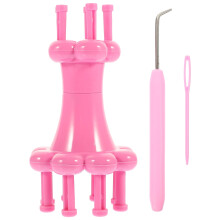 Knit Spool Loom Kit with Needle and Crochet Hook