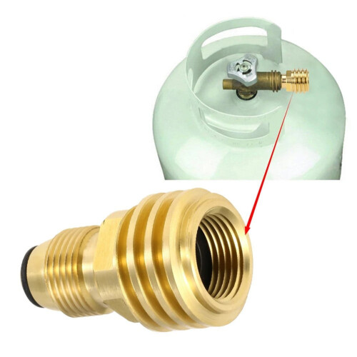 Propaanisäiliön sovitin POL - QCC-1Brass 100lb LP 1