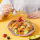 Plastic Dinner Plates Set Reusable Lightweight 12-Piece 6