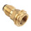 Propaanisäiliön sovitin POL - QCC-1Brass 100lb LP 4