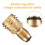 Propane Tank Adapter Conversion Connector 7