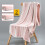 Bath Towel Set Pink 13x30 Inches 3-Pack 1
