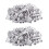 M5 Aluminium Threaded Rivnuts Flat  Rivet Nuts Nutserts 200Pcs 1