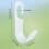 Garden Hose Hanger Heavy Duty White 7