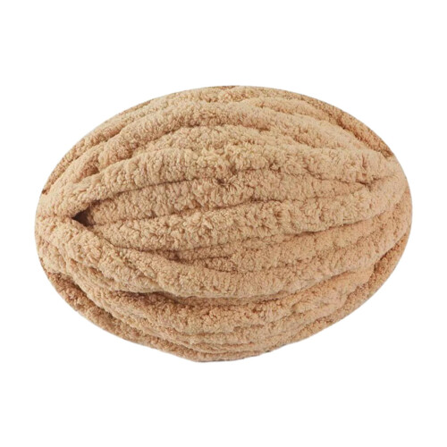 Light Brown Bulky Wool Yarn 100g 1