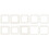 Hariumiu scrapbooking pad lace pattern 10 pcs 2