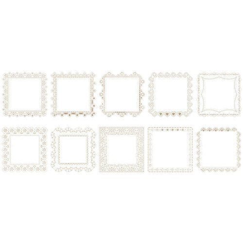 Hariumiu scrapbooking pad lace pattern 10 pcs 1