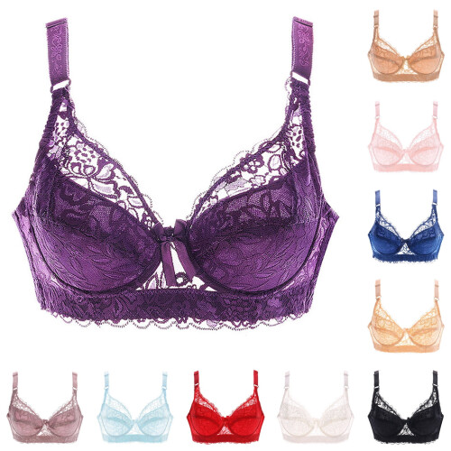 Plus-Size-Push-up-BH mit Bügeln, Roségold