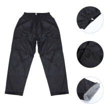 Men's waterproof rain suit black outdoor pants