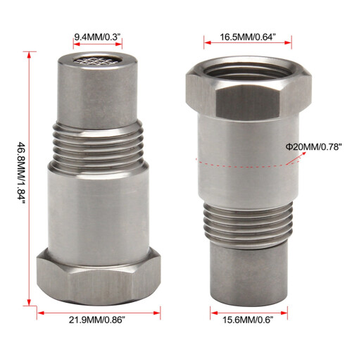 Αντάπτορας μπουζί χωρίς ρύπους Universal Fit2Pcs 2