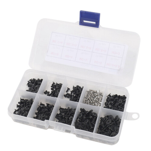 Kit de 1000 vis plates M2M2.5KM pour ordinateur portable. 1