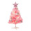 Pink Christmas Tree 45cm or 60cm with Lights 2