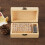Vintage wooden rubber stamp set 36 pieces 3