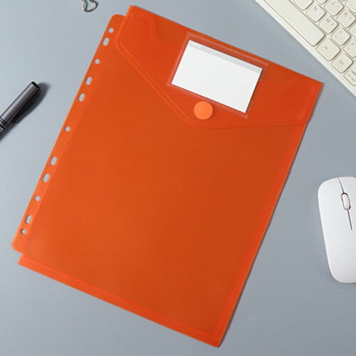Plastic 3-Prong Folder with Pocket Letter Size 8 Colors 2