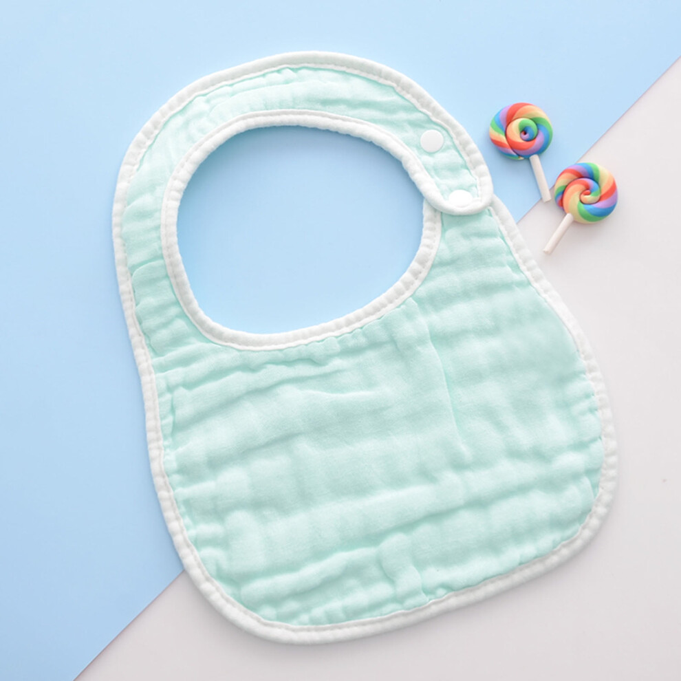 FAMTKT baby bibs cotton gauze drool bibs 5-pack