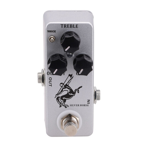 Mosky Silver Horse Overdrive Boost Pedal Metal Shell 2