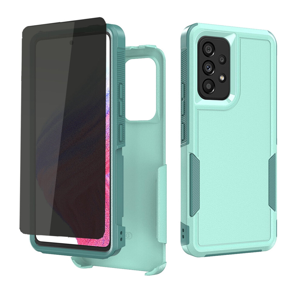 Xhy Moto G Play 2024 Case With Privacy Screen Protector 9329345573125
