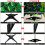 5ft collapsible tinsel Christmas tree with stand 2