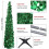 5ft collapsible tinsel Christmas tree with stand 3