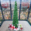 5ft collapsible tinsel Christmas tree with stand 7