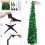 5ft collapsible tinsel Christmas tree with stand 4