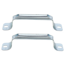 Garagedeurgrepen met rolmechanisme (2 stuks)