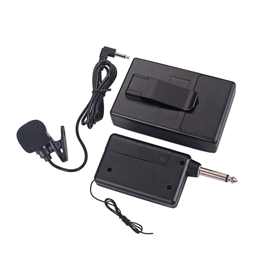 Lavalier Lapel Mic with Bodypack Transmitter and Mini 1