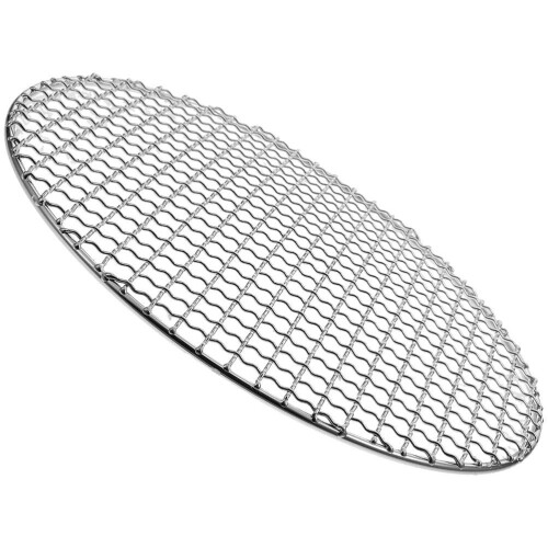 Grillmatte i rustfritt stål, netting 304 12x16 tommer