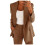 Sporty sommerblazer tynn oversized jakke til dame 1