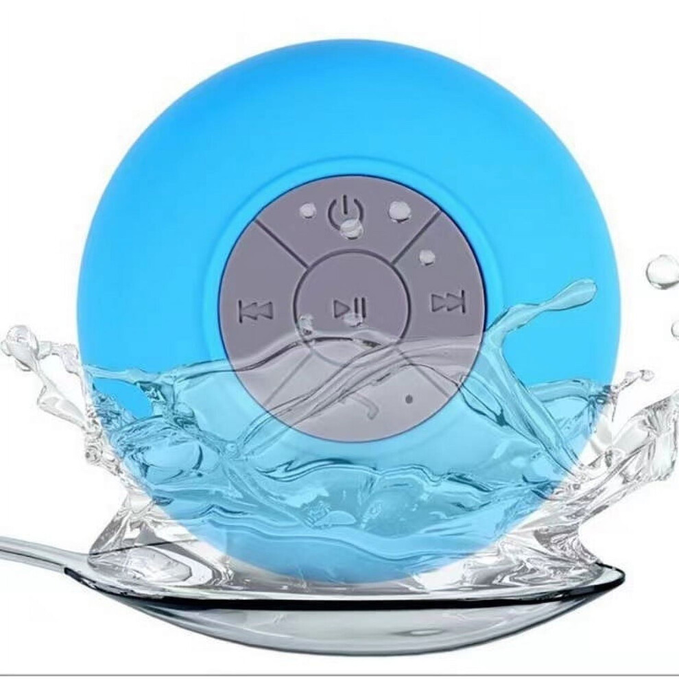 Shower Bluetooth Speaker Ipx6 Waterproof With Suction Cup 1 9329345578618