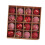Christmas Ball Ornaments Red 16 Pieces 2