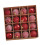 Christmas Ball Ornaments Red 16 Pieces 3