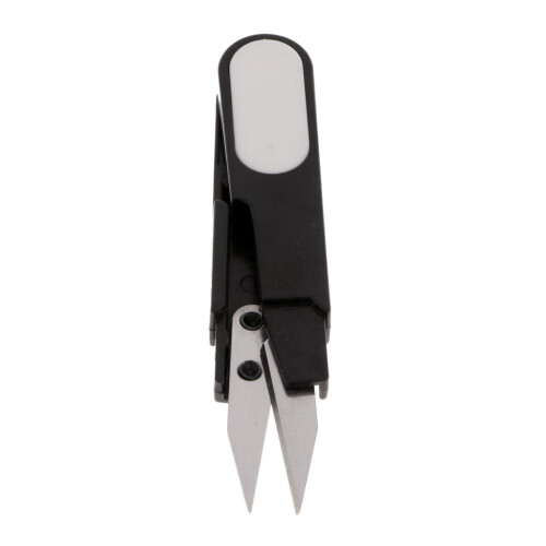 Mini Sewing Scissors Black Handle Small Trimming 1