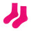 Damen-Socken aus Polyester-Spandex, Rosa, Größe M 1