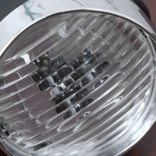 Retro Vintage Bike Front Light 3-LED Waterproof Black 1