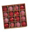 Christmas Ball Ornaments Red 16 Pieces 4