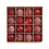 Christmas Ball Ornaments Red 16 Pieces 5