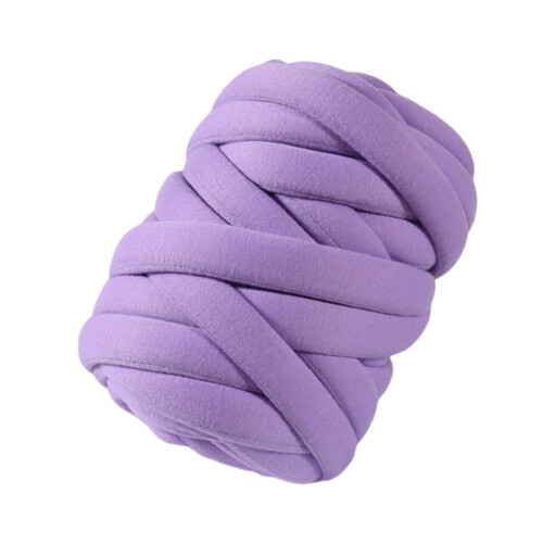 Light Violet Chunky Yarn 0.55 lbs Bulky Tube 1