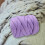 Light Violet Chunky Yarn 0.55 lbs Bulky Tube 6