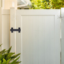 2pcs Slide Gate ,Heavy Duty Lock with Padlock Hole, Suitable for Wooden Fences,Barn Door Lock,Outdoor
