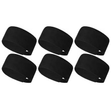 Chapeau de chef unisexe ajustable en maille, lot de 6