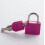 Gukom TSA-approved luggage padlock multicolor 4-pack 5
