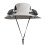 Solar Fan Hat for menn og kvinner med bred brem2Fans 1