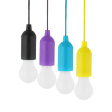 LED pull cord light bulbs indoor outdoor 4 pcs