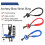 Archery Bow Wrist Sling Adjustable Nylon Strap 2