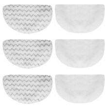 Washable Steam Mop Pads for Bissell PowerFresh 6-Pack