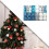 Christmas Ball Ornaments Blue White 100 pcs 4