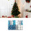 Christmas Ball Ornaments Blue White 100 pcs 5