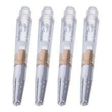 Schafthülsen für Softdarts, hohe Transparenz, 4 Stück